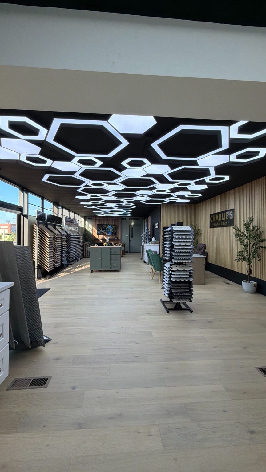 Charlie’s Kitchen & Bath showroom