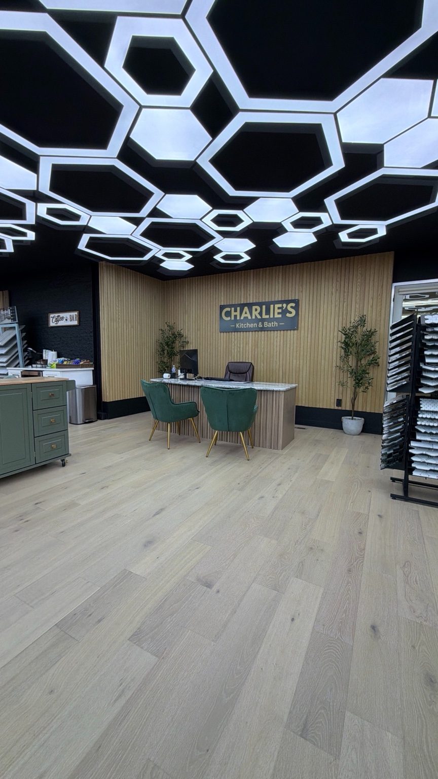 Step into Charlie’s Kitchen & Bath showroom